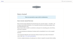 Desktop Screenshot of emrysjournal.submittable.com