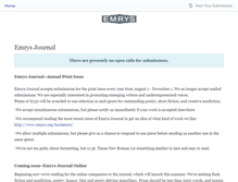 Tablet Screenshot of emrysjournal.submittable.com