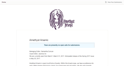 Desktop Screenshot of amethystarsenic.submittable.com