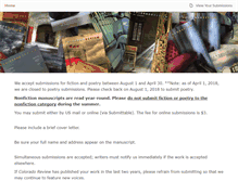 Tablet Screenshot of coloradoreview.submittable.com