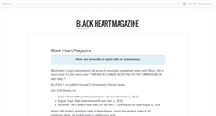 Desktop Screenshot of blackheartmagazine.submittable.com