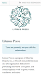 Mobile Screenshot of litmuspress.submittable.com