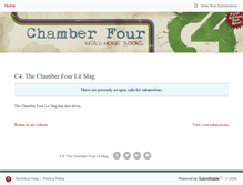 Tablet Screenshot of chamberfour.submittable.com