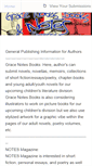 Mobile Screenshot of notesandgracenotes.submittable.com