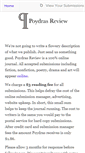 Mobile Screenshot of poydrasreview.submittable.com