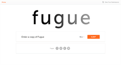 Desktop Screenshot of fugue.submittable.com