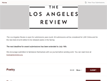 Tablet Screenshot of losangelesreview.submittable.com