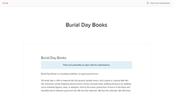 Desktop Screenshot of burialdaybooks.submittable.com