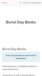 Mobile Screenshot of burialdaybooks.submittable.com