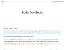 Tablet Screenshot of burialdaybooks.submittable.com