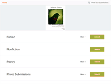 Tablet Screenshot of belletristcoterie.submittable.com