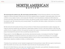 Tablet Screenshot of northamericanreview.submittable.com