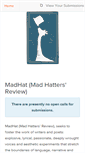 Mobile Screenshot of madhatter.submittable.com