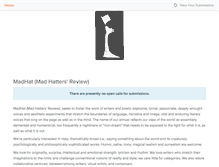Tablet Screenshot of madhatter.submittable.com