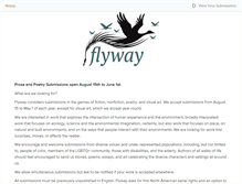 Tablet Screenshot of flyway.submittable.com
