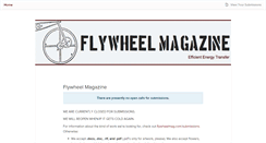 Desktop Screenshot of flywheelmag.submittable.com