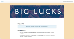 Desktop Screenshot of biglucks.submittable.com