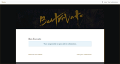 Desktop Screenshot of bentrovato.submittable.com