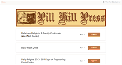 Desktop Screenshot of pillhillpress.submittable.com