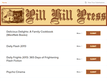 Tablet Screenshot of pillhillpress.submittable.com