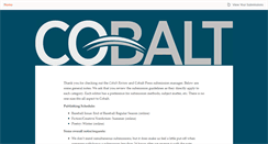 Desktop Screenshot of cobalt.submittable.com