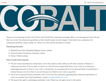 Tablet Screenshot of cobalt.submittable.com