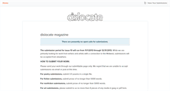 Desktop Screenshot of dislocate.submittable.com