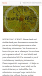 Mobile Screenshot of mixedfruit.submittable.com