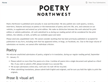 Tablet Screenshot of poetrynorthwest.submittable.com