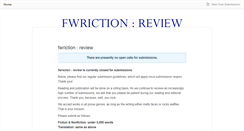 Desktop Screenshot of fwrictionreview.submittable.com