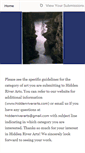 Mobile Screenshot of hiddenriverartssubmissions.submittable.com