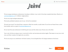 Tablet Screenshot of juked.submittable.com
