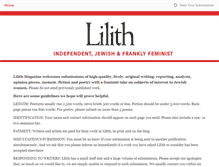 Tablet Screenshot of lilith.submittable.com