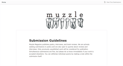 Desktop Screenshot of muzzlemagazine.submittable.com