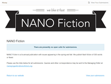 Tablet Screenshot of nanofiction.submittable.com