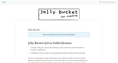 Desktop Screenshot of jellybucket.submittable.com