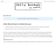 Tablet Screenshot of jellybucket.submittable.com