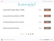 Tablet Screenshot of knowonder.submittable.com