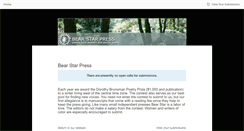 Desktop Screenshot of bearstarpress.submittable.com
