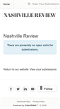 Mobile Screenshot of nashvillereview.submittable.com